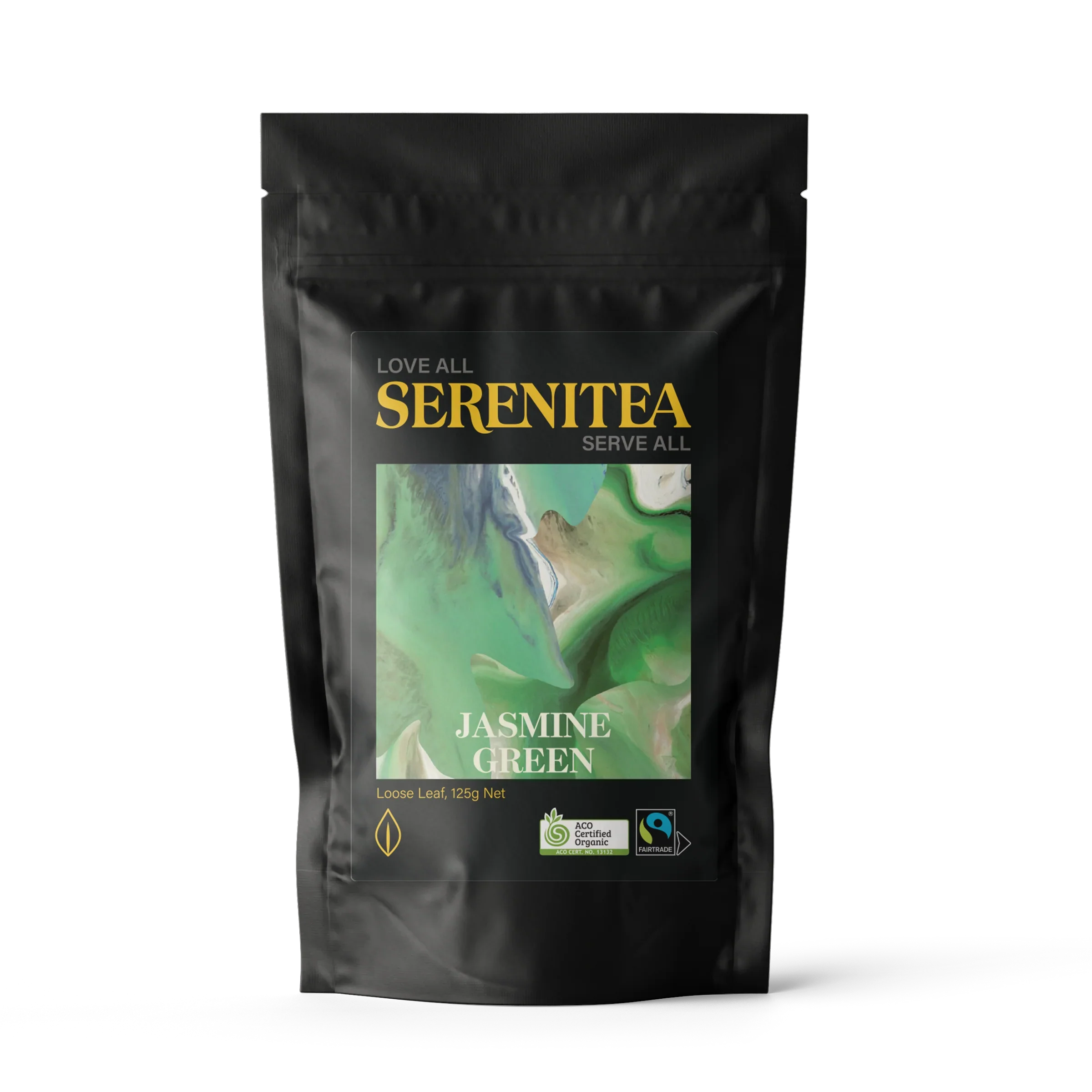 SereniTEA 125g Loose Leaf Tea Pouch - Image 3